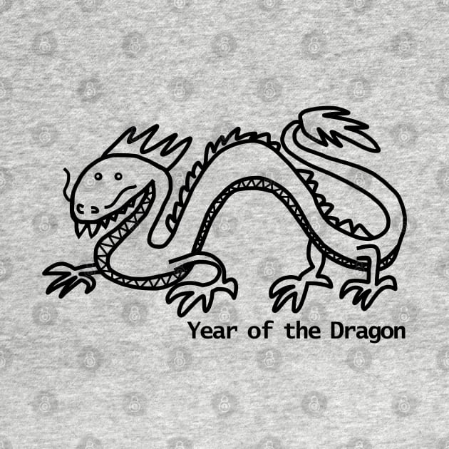 Year of the Dragon by ellenhenryart